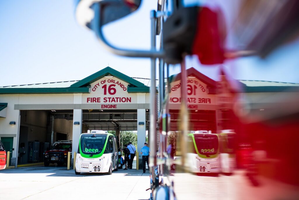 First Responder Autonomous Shuttle Training 2