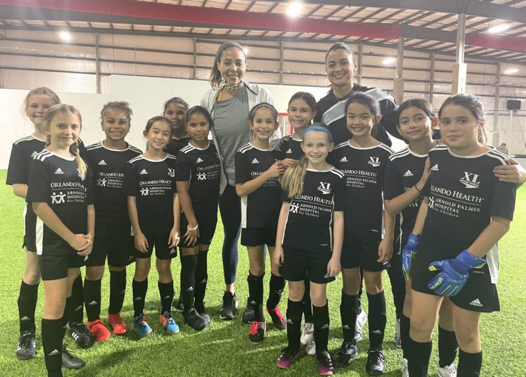 alt="XL Soccer World Welcomes First Girls Director of Coaching 1
