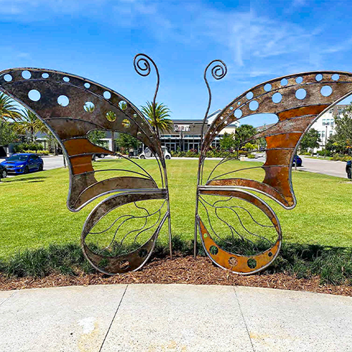 Butterly Sculpture